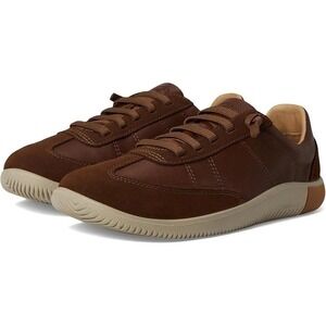 Keen Men KNX T-Toe Sneakers Men Sz 10 Dark Earth Plaza Taupe Leathe Low